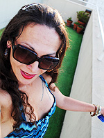 Ts nicole montero rooftop Lascivious Nicole posing on the