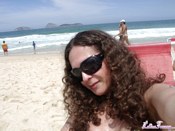 Nikki at the beach in rio Nikki in Rio At The Beach Showing