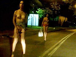 Ts street sluts  seductive nikki working on the streets. Seductive Nikki working on the streets